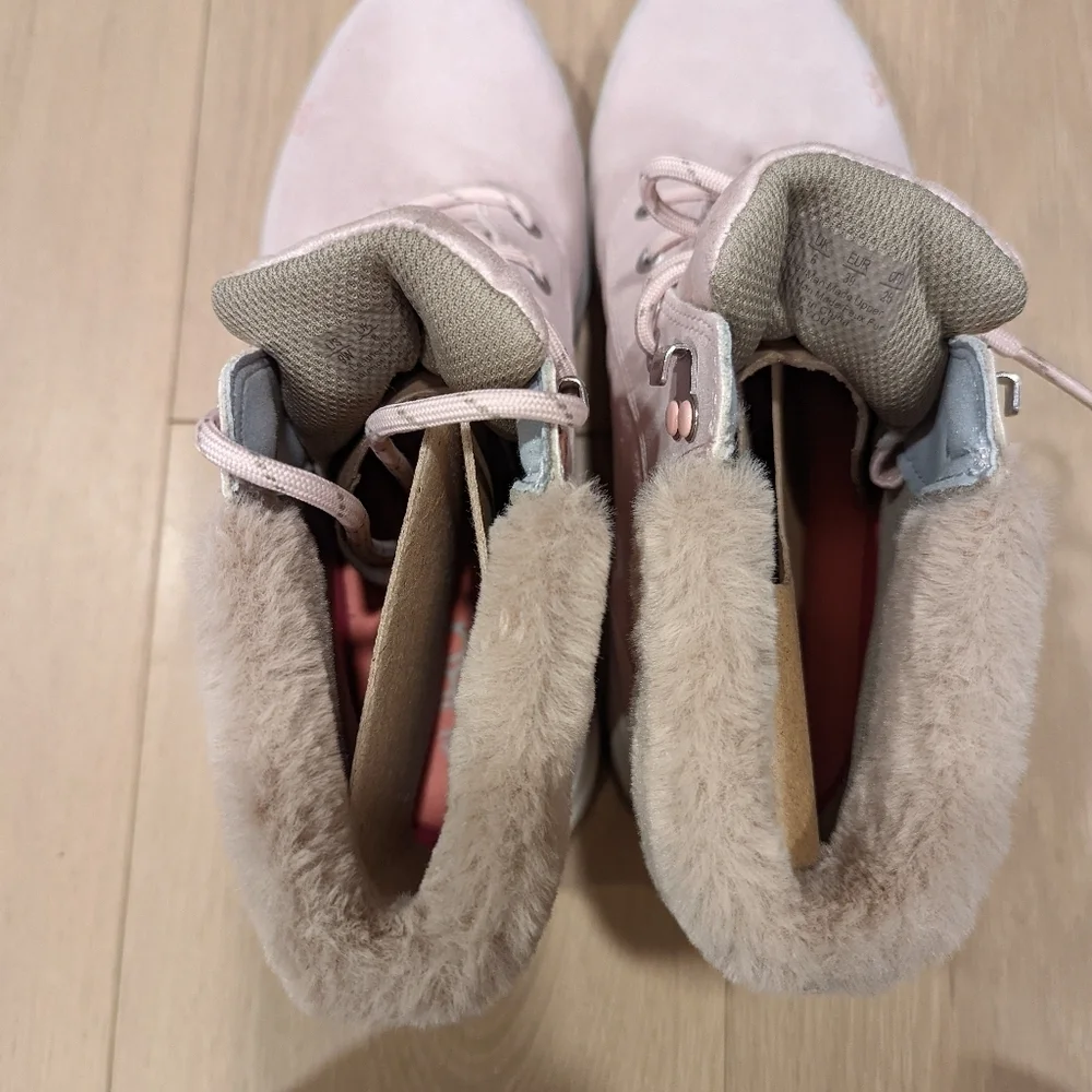 Women's Pink Winter Boots